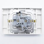 Casa si Gradina - Electrice - Prize - Priza dubla cu impamantare Karre Plus Panasonic, ST, alba - Infinity.ro