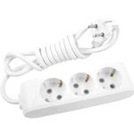 Casa si Gradina - Electrice - Accesorii electrice - Prelungitoare, triple, fise - Prelungitor 3 prize 5 metri X-tendia Panasonic, Alb - Infinity.ro