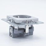 Casa si Gradina - Electrice - Prize - Priza simpla cu impamantare, 16A, IP20, Argintiu, Panasonic Arkedia Slim \ Karre Plus - Infinity.ro