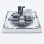 Casa si Gradina - Electrice - Prize - Priza calculator simpla cat 6 Karre Plus Pansonic, ST, alba - Infinity.ro