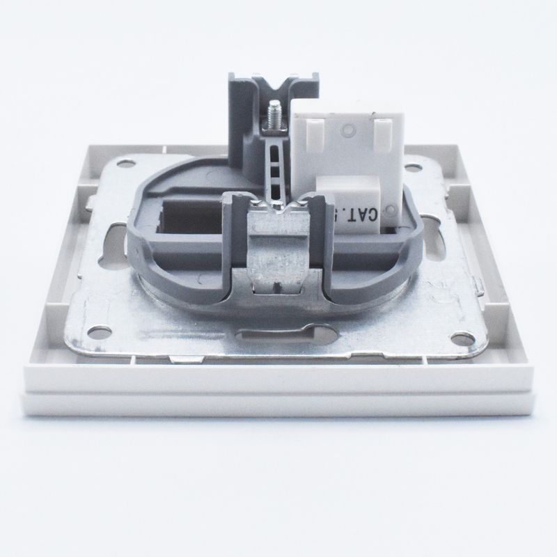 Casa si Gradina - Electrice - Prize - Priza calculator simpla cat 6 Karre Plus Pansonic, ST, alba - Infinity.ro