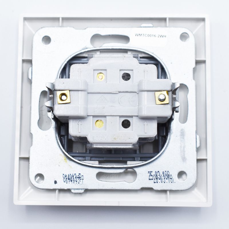 Casa si Gradina - Electrice - Distributie electrica si comanda - Intrerupatoare - Intrerupator cu revenire Arkedia Panasonic, ST, alb - Infinity.ro