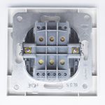 Casa si Gradina - Electrice - Distributie electrica si comanda - Intrerupatoare - Intrerupator triplu Karre Plus Panasonic, ST, alb - Infinity.ro