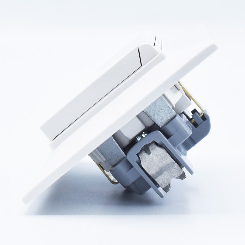 Casa si Gradina - Electrice - Prize - Priza simpla cu capac, 16A, IP20, Alb, Panasonic Arkedia Slim - Infinity.ro