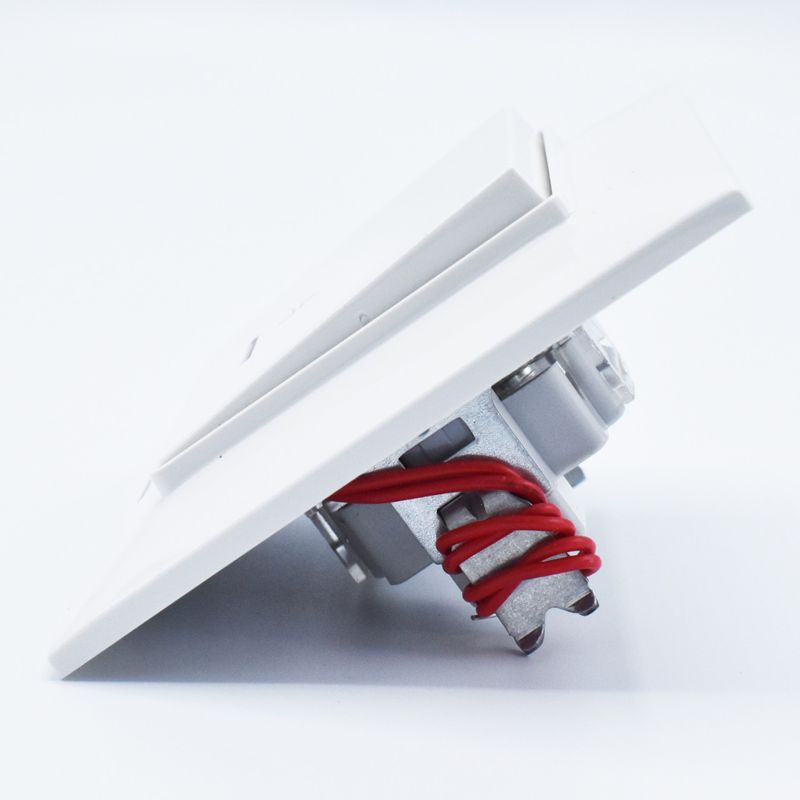 Casa si Gradina - Electrice - Distributie electrica si comanda - Intrerupatoare - Intrerupator alternativ cu led 10A, IP20, Alb, Panasonic Arkedia Slim - Infinity.ro