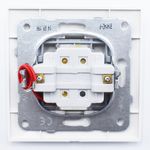 Casa si Gradina - Electrice - Distributie electrica si comanda - Intrerupatoare - Intrerupator alternativ cu led 10A, IP20, Alb, Panasonic Arkedia Slim - Infinity.ro