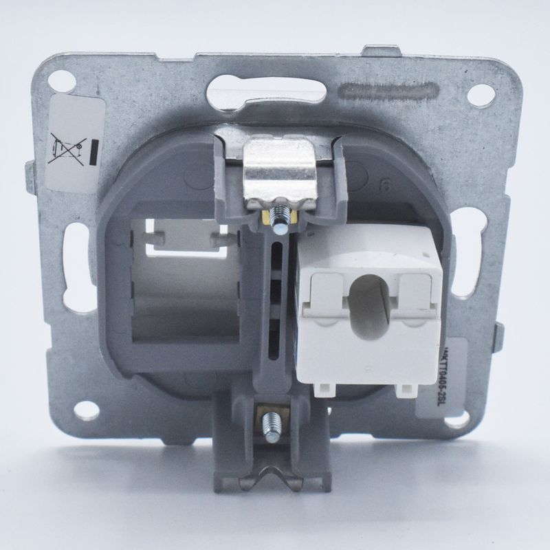 Casa si Gradina - Electrice - Prize - Priza internet RJ45, cat 6, Argintiu, IP20, Panasonic Arkedia Slim/Karre Plus - Infinity.ro