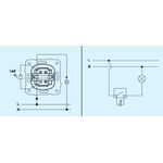 Casa si Gradina - Electrice - Distributie electrica si comanda - Intrerupatoare - Intrerupator cu led Arkedia Panasonic, ST, alb - Infinity.ro