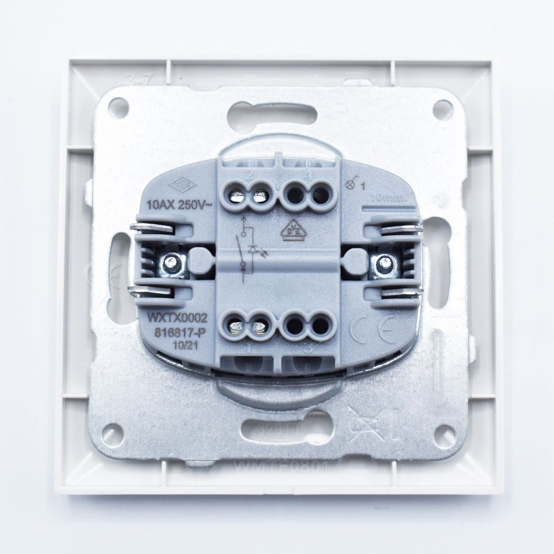 Casa si Gradina - Electrice - Distributie electrica si comanda - Intrerupatoare - Intrerupator cu led Arkedia Panasonic, ST, alb - Infinity.ro