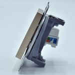 Casa si Gradina - Electrice - Prize - Priza internet RJ45, cat 5E, Bronz, IP20, Panasonic Arkedia Slim / Karre Plus - Infinity.ro