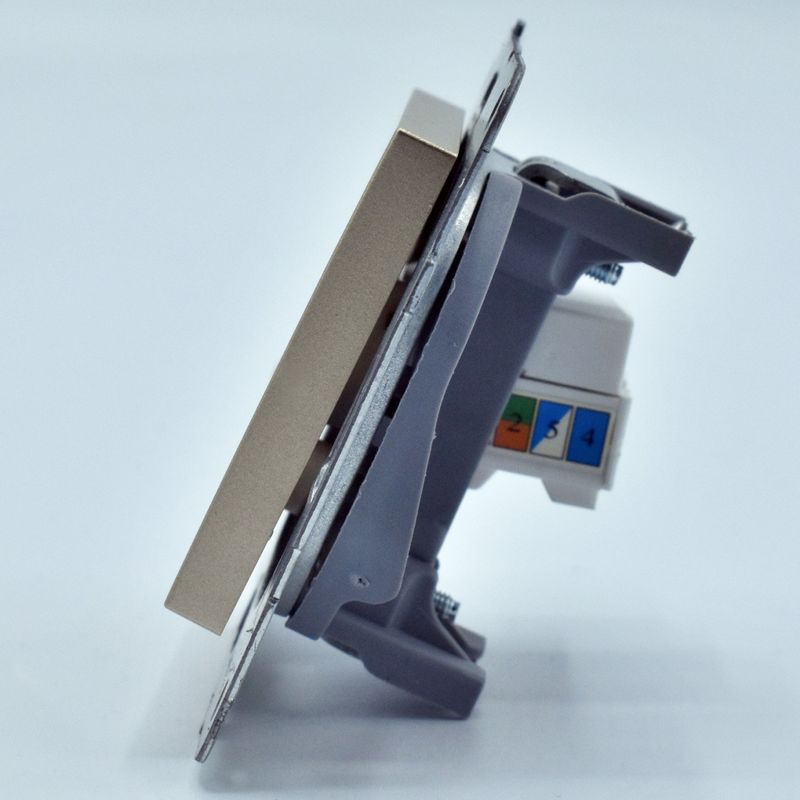 Casa si Gradina - Electrice - Prize - Priza internet RJ45, cat 5E, Bronz, IP20, Panasonic Arkedia Slim / Karre Plus - Infinity.ro