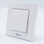Casa si Gradina - Electrice - Distributie electrica si comanda - Intrerupatoare - Intrerupator simplu Karre Plus Panasonic, ST, alb - Infinity.ro
