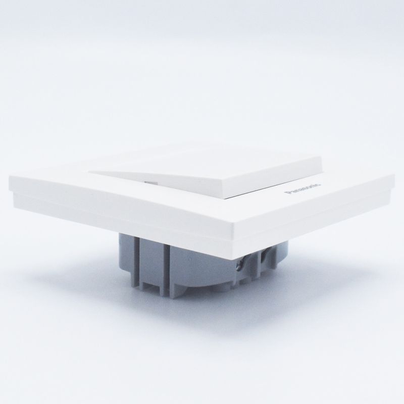 Casa si Gradina - Electrice - Distributie electrica si comanda - Intrerupatoare - Intrerupator simplu Karre Plus Panasonic, ST, alb - Infinity.ro