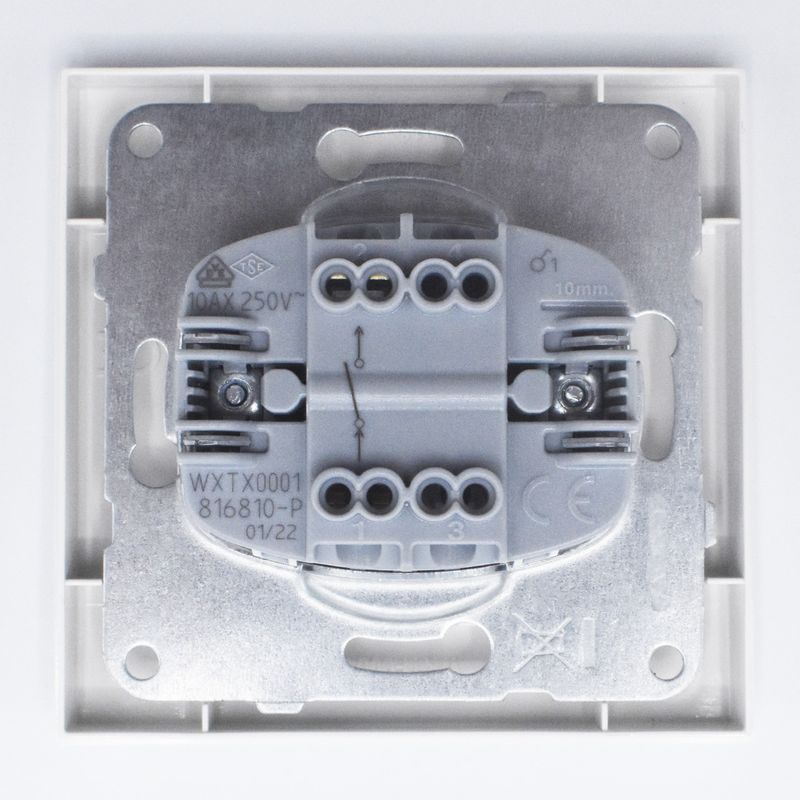 Casa si Gradina - Electrice - Distributie electrica si comanda - Intrerupatoare - Intrerupator simplu Karre Plus Panasonic, ST, alb - Infinity.ro