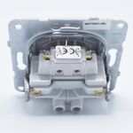 Casa si Gradina - Electrice - Distributie electrica si comanda - Intrerupatoare - Intrerupator dublu alternativ, 10A, IP20, Argintiu, Panasonic Arkedia Slim/Karre Plus - Infinity.ro