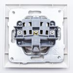 Casa si Gradina - Electrice - Prize - Priza simpla cu impamantare Arkedia Panasonic, ST, alba - Infinity.ro