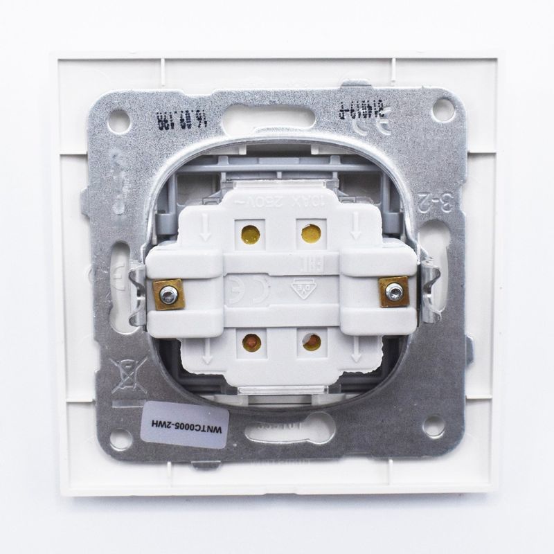 Casa si Gradina - Electrice - Distributie electrica si comanda - Intrerupatoare - Intrerupator cruce 10A,IP20, Alb, Panasonic Arkedia Slim - Infinity.ro