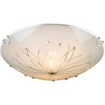 Casa si Gradina - Corpuri si surse de iluminat - Plafoniere, aplice si spoturi - Plafoniera Calimero 40402-2, 2xE27, crom+alba, IP20, Globo Lighting - Infinity.ro