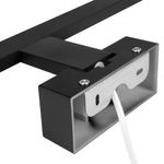 Casa si Gradina - Corpuri si surse de iluminat - Plafoniere, aplice si spoturi - Plafoniera LED Besta 2468-LVT, 8W, 560lm, lumina neutra, IP44, neagra, Masterled - Infinity.ro