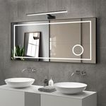 Casa si Gradina - Corpuri si surse de iluminat - Plafoniere, aplice si spoturi - Plafoniera LED Besta 2468-LVT, 8W, 560lm, lumina neutra, IP44, neagra, Masterled - Infinity.ro