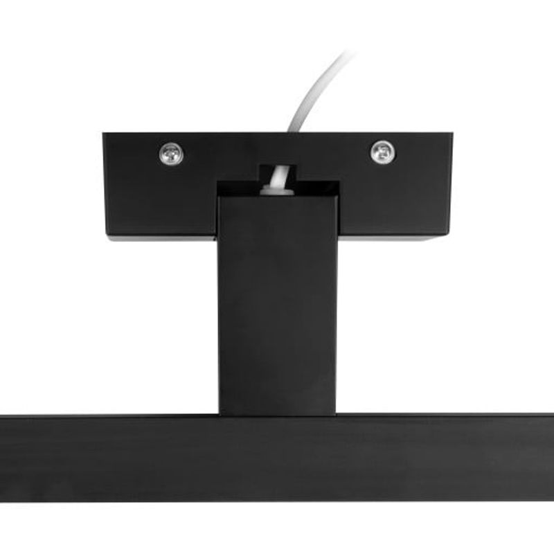 Casa si Gradina - Corpuri si surse de iluminat - Plafoniere, aplice si spoturi - Plafoniera LED Besta 2468-LVT, 8W, 560lm, lumina neutra, IP44, neagra, Masterled - Infinity.ro