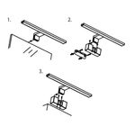 Casa si Gradina - Corpuri si surse de iluminat - Plafoniere, aplice si spoturi - Plafoniera LED Besta Masterled 4037-LVT, 15W, 1050lm, lumina neutra, IP44, neagra, Masterled - Infinity.ro