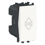 Casa si Gradina - Electrice - Distributie electrica si comanda - Intrerupatoare - Intrerupator jaluzele 1 modul, alb, Schneider Easy Styl - Infinity.ro