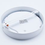 Casa si Gradina - Corpuri si surse de iluminat - Plafoniere, aplice si spoturi - Spot LED 18W Aplicat, Rotund, Braytron, 1360lm, Lumina Neutra (4200K), Alb - Infinity.ro