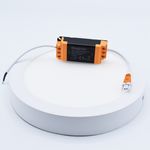 Casa si Gradina - Corpuri si surse de iluminat - Plafoniere, aplice si spoturi - Spot LED 18W Aplicat, Rotund, Braytron, 1360lm, Lumina Neutra (4200K), Alb - Infinity.ro