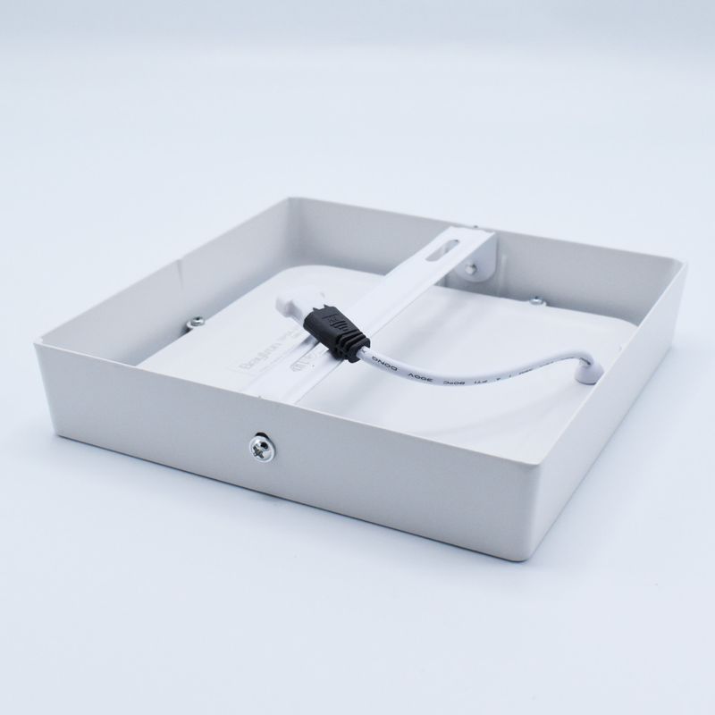 Casa si Gradina - Corpuri si surse de iluminat - Plafoniere, aplice si spoturi - Spot LED 12W Aplicat, Patrat, Braytron, 910lm, Lumina Neutra (4200K), Alb - Infinity.ro