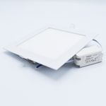 Casa si Gradina - Corpuri si surse de iluminat - Plafoniere, aplice si spoturi - Spot LED 12W Incastrat, Patrat, Braytron, 910lm, Lumina Rece (6500K), Alb - Infinity.ro