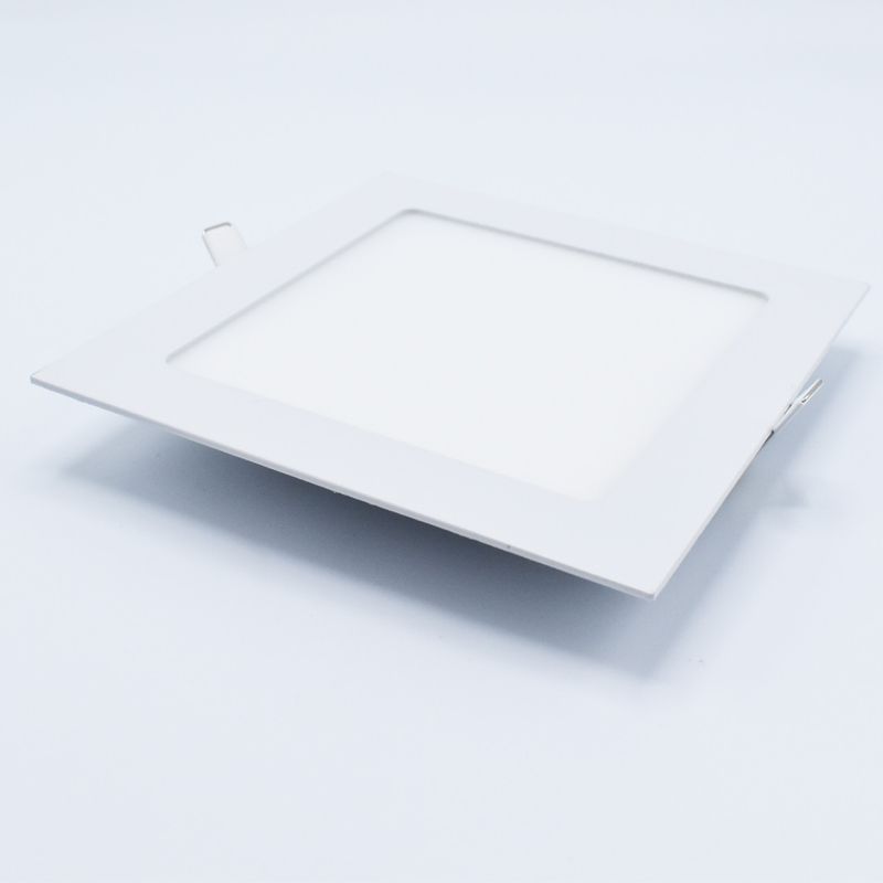 Casa si Gradina - Corpuri si surse de iluminat - Plafoniere, aplice si spoturi - Spot LED 12W Incastrat, Patrat, Braytron, 910lm, Lumina Rece (6500K), Alb - Infinity.ro