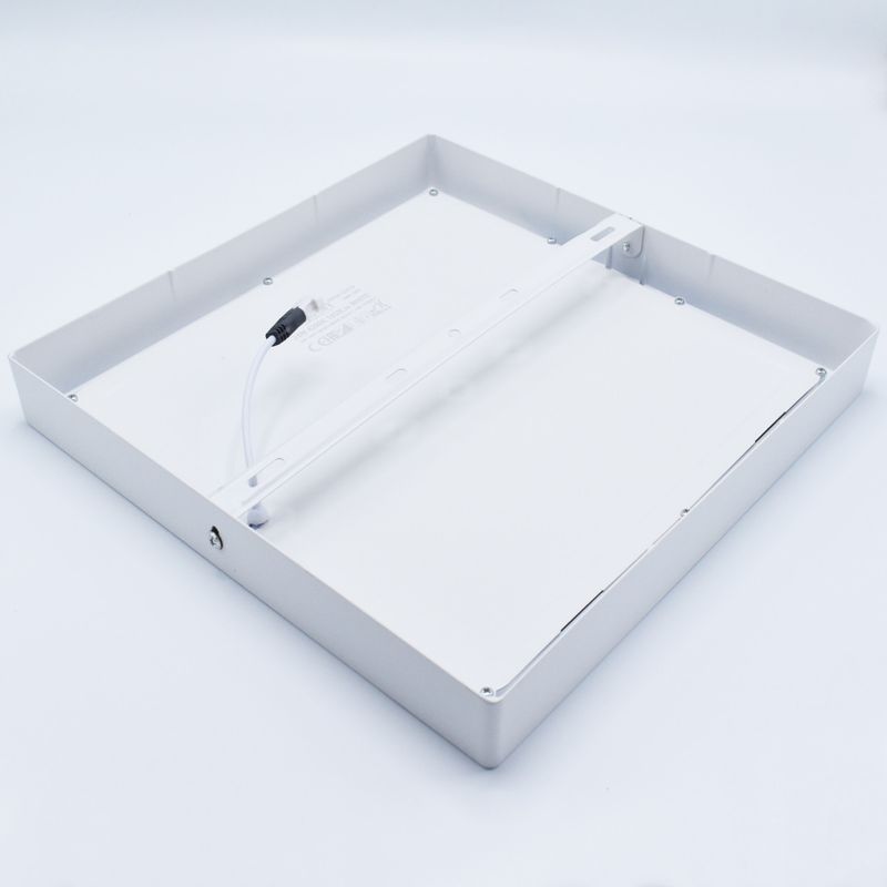 Casa si Gradina - Corpuri si surse de iluminat - Plafoniere, aplice si spoturi - Spot LED 24W Aplicat, Patrat, Braytron, 1850lm, Lumina Neutra (4200K), Alb - Infinity.ro