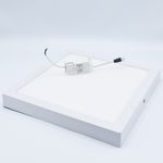 Casa si Gradina - Corpuri si surse de iluminat - Plafoniere, aplice si spoturi - Spot LED 24W Aplicat, Patrat, Braytron, 1850lm, Lumina Neutra (4200K), Alb - Infinity.ro