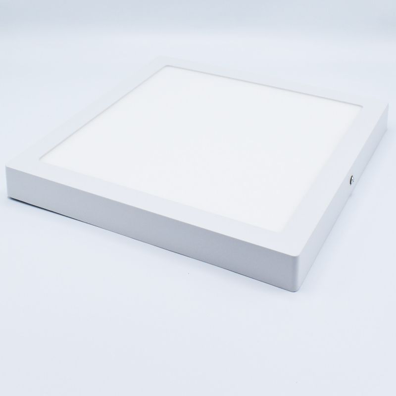 Casa si Gradina - Corpuri si surse de iluminat - Plafoniere, aplice si spoturi - Spot LED 24W Aplicat, Patrat, Braytron, 1850lm, Lumina Neutra (4200K), Alb - Infinity.ro