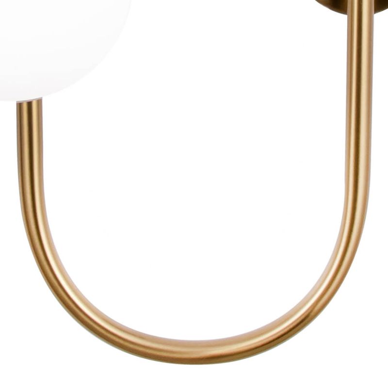 Casa si Gradina - Corpuri si surse de iluminat - Plafoniere, aplice si spoturi - Aplica Galilei KL101024, 4xG9, alba+alama, IP20, Klausen - Infinity.ro