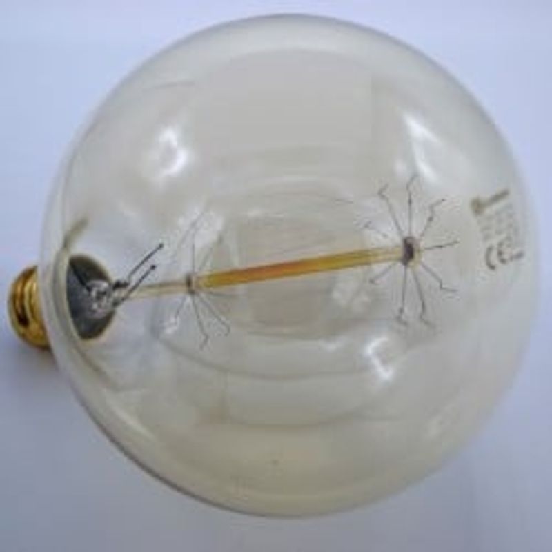 Casa si Gradina - Corpuri si surse de iluminat - Becuri si tuburi neon - Becuri - Bec Vintage Edison Glob G125 40W E27 - Infinity.ro