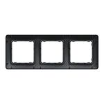 Casa si Gradina - Electrice - Accesorii electrice - Accesorii prize si intrerupatoare - Rama tripla IP 20, Antracit, Schneider Sedna Design - Infinity.ro