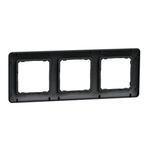 Casa si Gradina - Electrice - Accesorii electrice - Accesorii prize si intrerupatoare - Rama tripla IP 20, Antracit, Schneider Sedna Design - Infinity.ro
