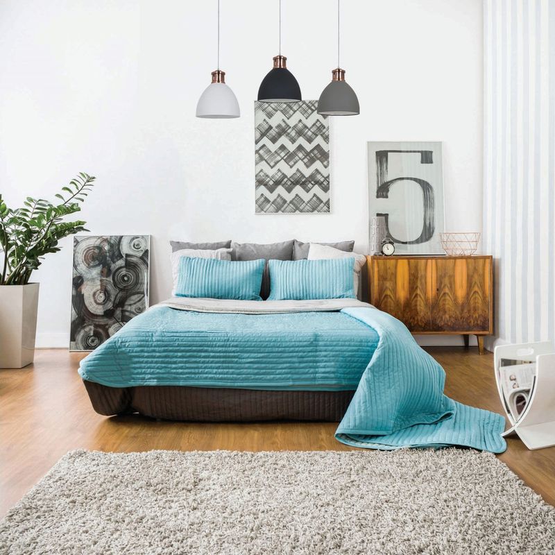Casa si Gradina - Corpuri si surse de iluminat - Lustre si pendule - Pendul Metal KL6241, 1xE27, cupru+alb, IP20, Klausen - Infinity.ro