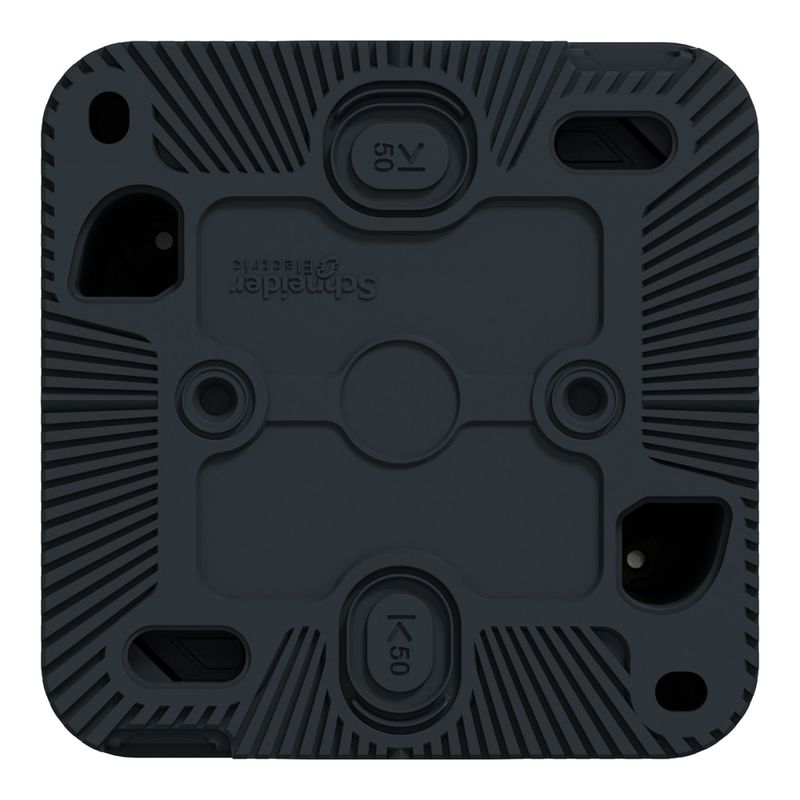 Casa si Gradina - Electrice - Distributie electrica si comanda - Intrerupatoare - Intrerupator cruce Schneider Mureva, antracit, 10A, IP55 - Infinity.ro