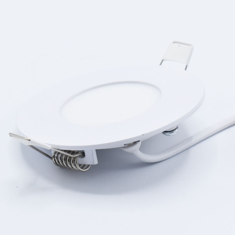 Casa si Gradina - Corpuri si surse de iluminat - Plafoniere, aplice si spoturi - Spot LED 3W Incastrat, Rotund, Braytron, 150lm, Lumina Rece (6500K), Alb - Infinity.ro