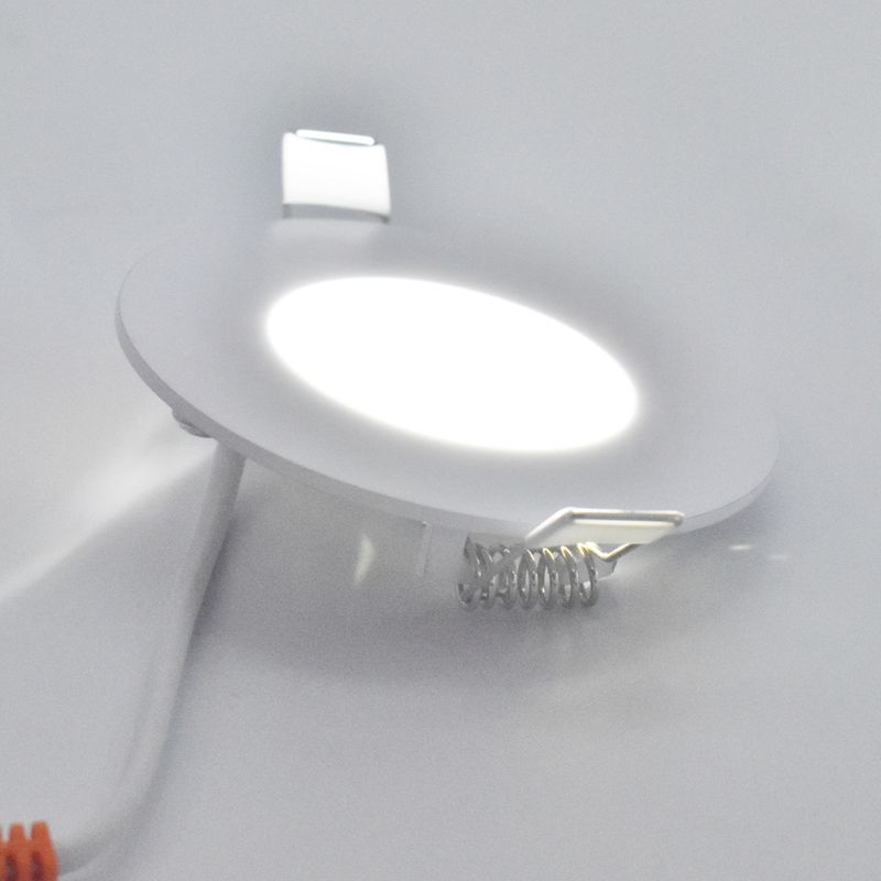 Casa si Gradina - Corpuri si surse de iluminat - Plafoniere, aplice si spoturi - Spot LED 3W Incastrat, Rotund, Braytron, 150lm, Lumina Rece (6500K), Alb - Infinity.ro