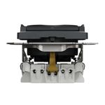 Casa si Gradina - Electrice - Prize - Priza simpla cu impamantare, cu capac, 16A, IP20, antracit, Schneider Sedna Design - Infinity.ro