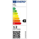 Casa si Gradina - Corpuri si surse de iluminat - Plafoniere, aplice si spoturi - Plafoniera LED pentru exterior, cu senzor de miscare, alba, neagra, 12W, 1050 lm, lumina neutra (4000K), IP54, Masterled - Infinity.ro