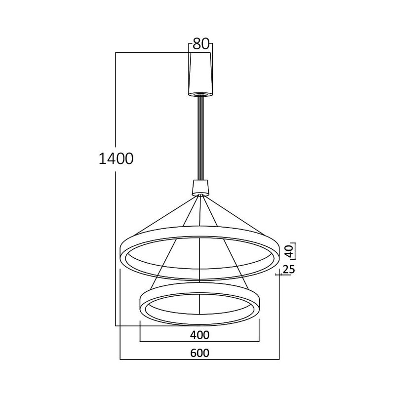 Casa si Gradina - Corpuri si surse de iluminat - Lustre si pendule - Lustra LED Lina BR-BH16-09681, 65W, 6500lm, lumina calda+neutra+rece, IP20, neagra, Braytron - Infinity.ro