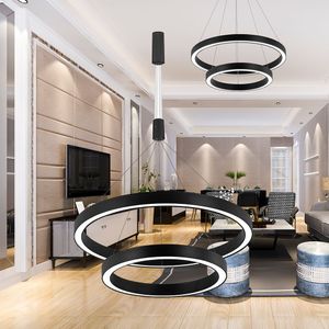 Lustra LED Lina BR-BH16-09681, 65W, 6500lm, lumina calda+neutra+rece, IP20, neagra, Braytron