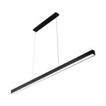 Casa si Gradina - Corpuri si surse de iluminat - Lustre si pendule - Lustra LED suspendata 30W, 1200mm, 3000lm, lumina calda+neutra+rece, IP20, neagra, Lina - Infinity.ro