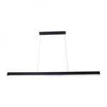 Casa si Gradina - Corpuri si surse de iluminat - Lustre si pendule - Lustra LED suspendata 30W, 1200mm, 3000lm, lumina calda+neutra+rece, IP20, neagra, Lina - Infinity.ro