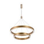 Casa si Gradina - Corpuri si surse de iluminat - Lustre si pendule - Lustra LED Lina BR-BH16-09686, 65W, 6500lm, lumina calda+neutra+rece, IP20, aurie, Braytron - Infinity.ro